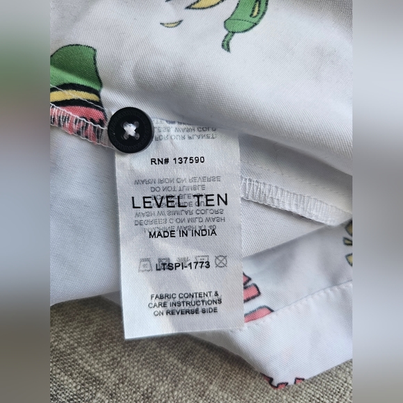 Level Ten Novelty Hot Sauce Button Down - Picture 6 of 9